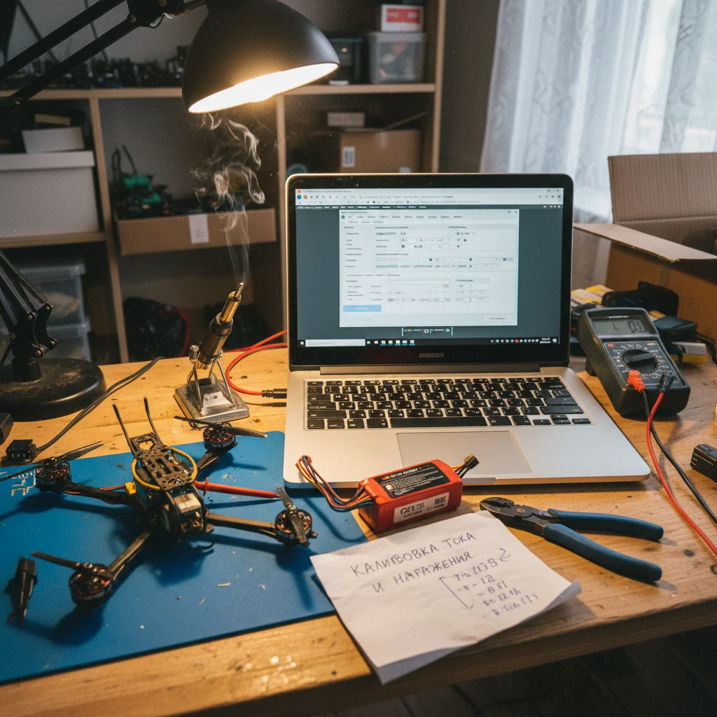 Калибровка тока и напряжения в Betaflight: пошаговое руководство для FPV